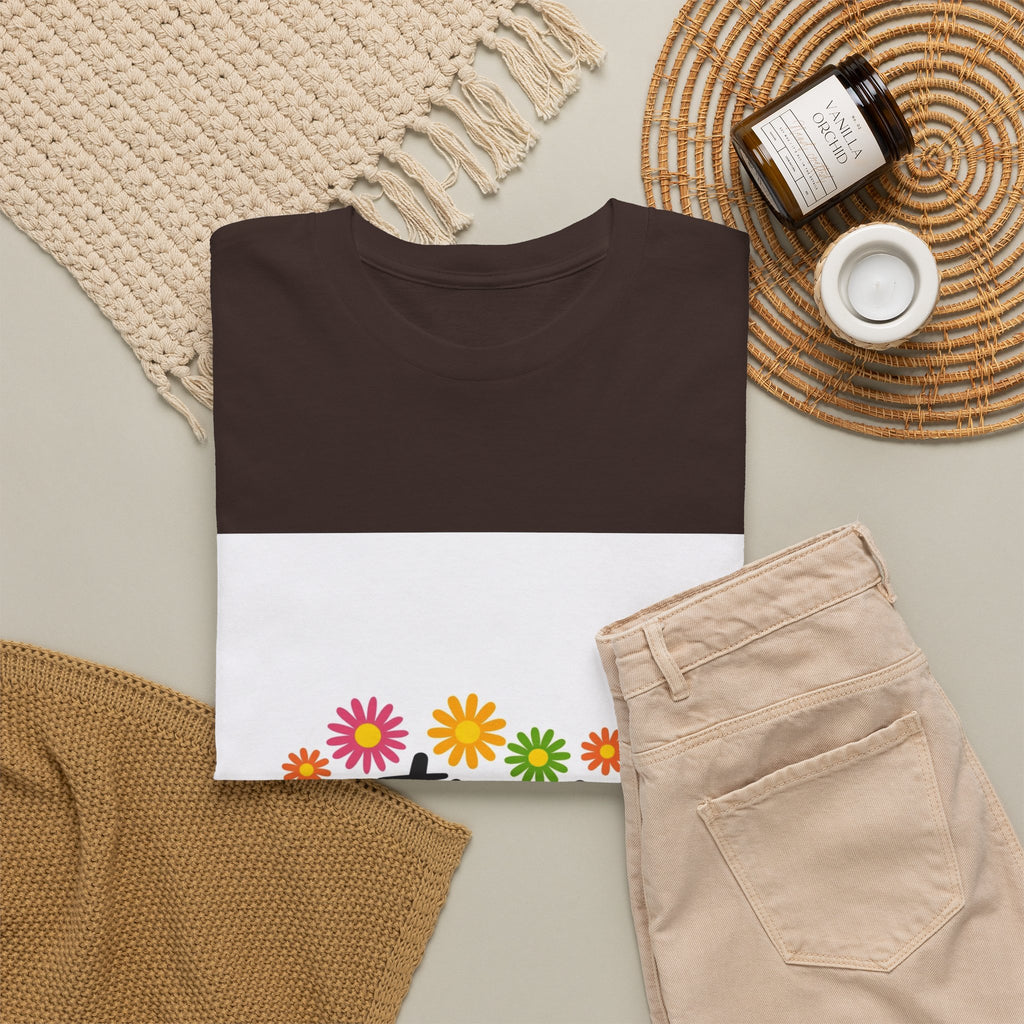 Optimist Floral Tee — Positive Vibes Women’s Graphic T-Shirt