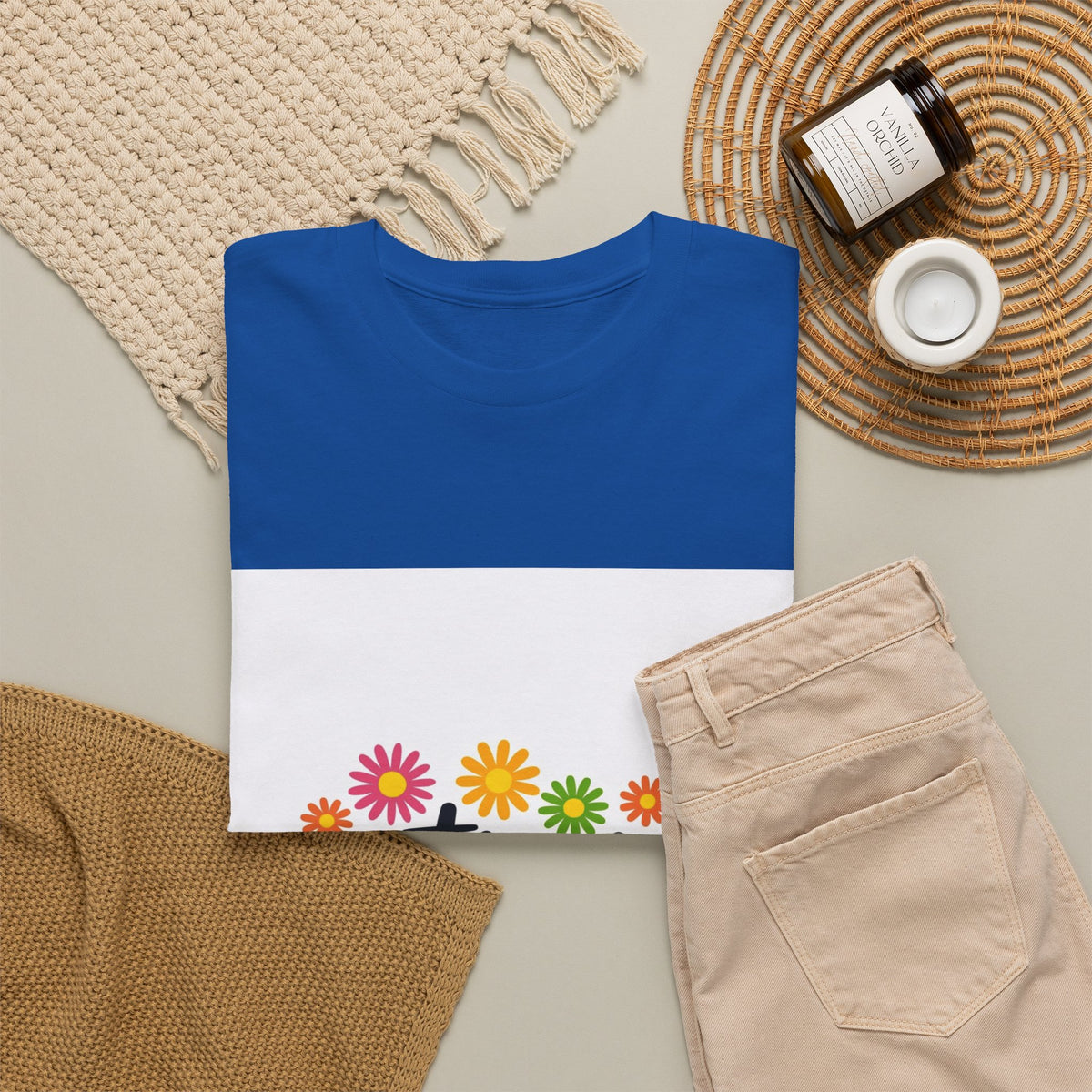 Optimist Floral Tee — Positive Vibes Women’s Graphic T-Shirt