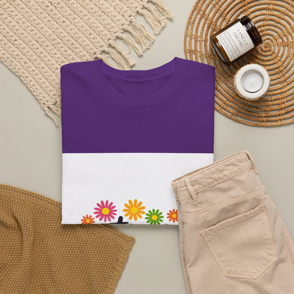 Optimist Floral Tee — Positive Vibes Women’s Graphic T-Shirt