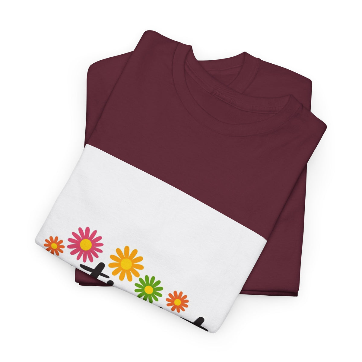 Optimist Floral Tee — Positive Vibes Women’s Graphic T-Shirt