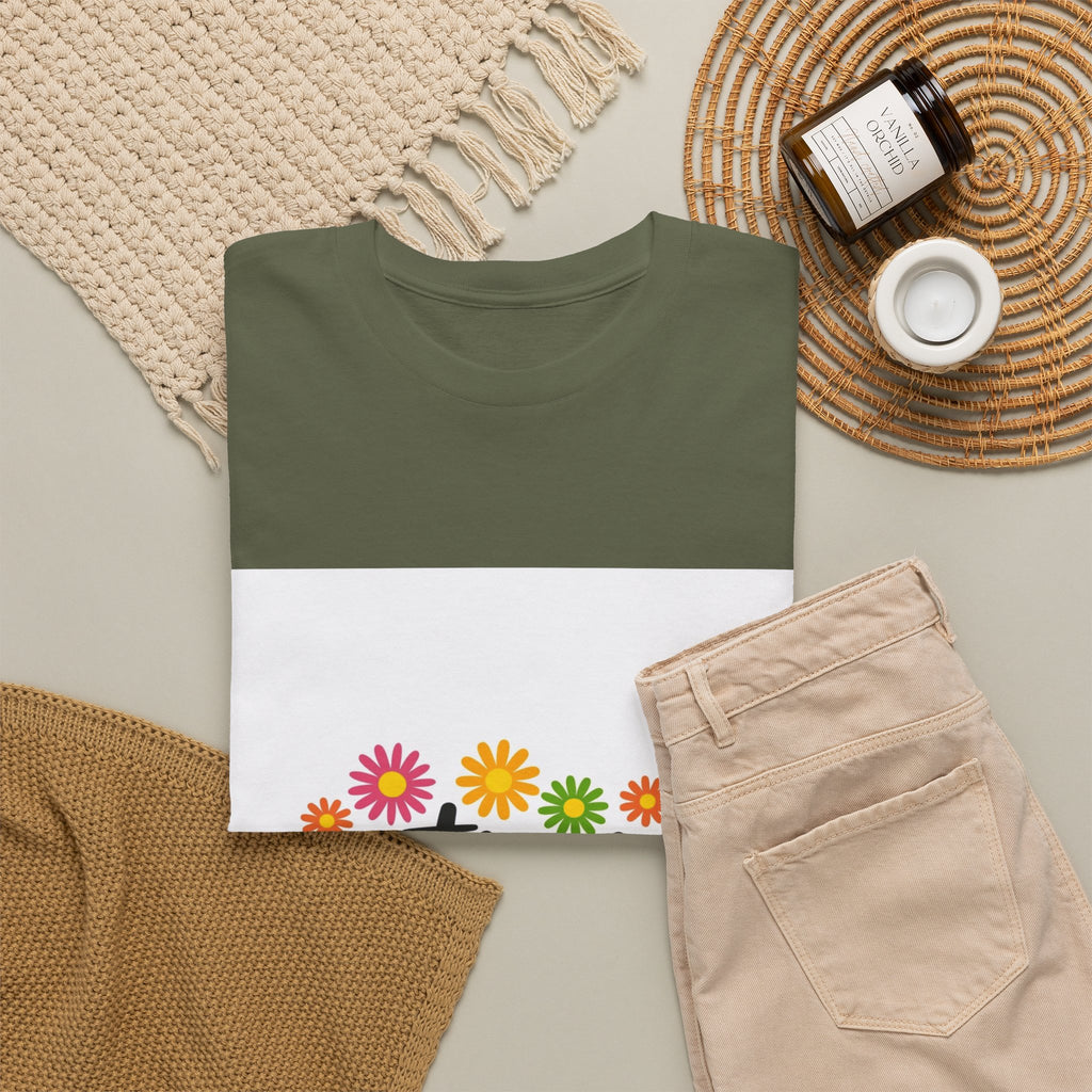 Optimist Floral Tee — Positive Vibes Women’s Graphic T-Shirt