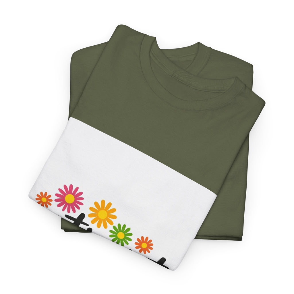 Optimist Floral Tee — Positive Vibes Women’s Graphic T-Shirt