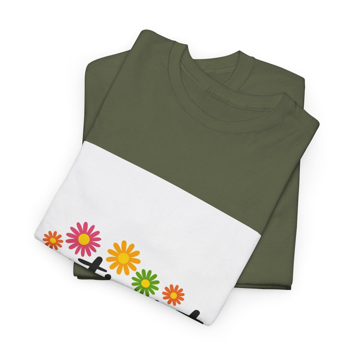Optimist Floral Tee — Positive Vibes Women’s Graphic T-Shirt