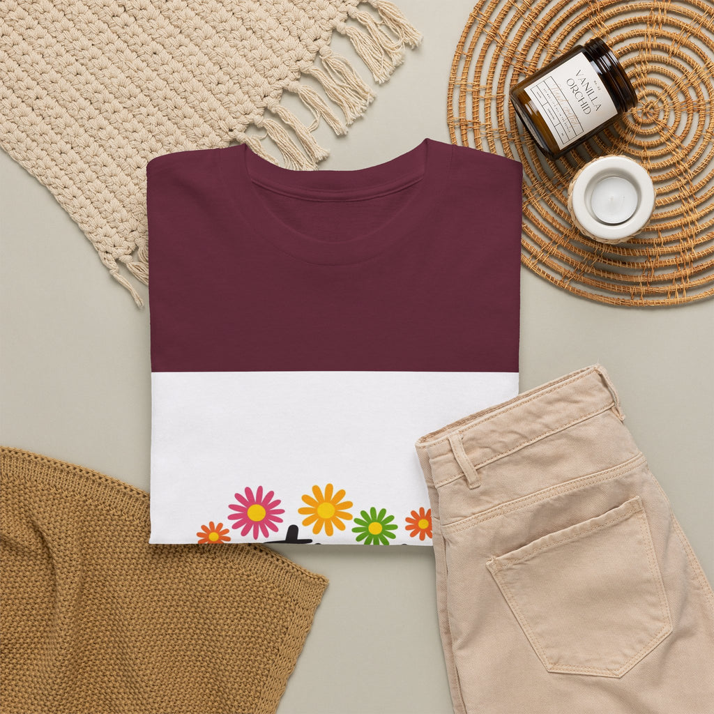 Optimist Floral Tee — Positive Vibes Women’s Graphic T-Shirt