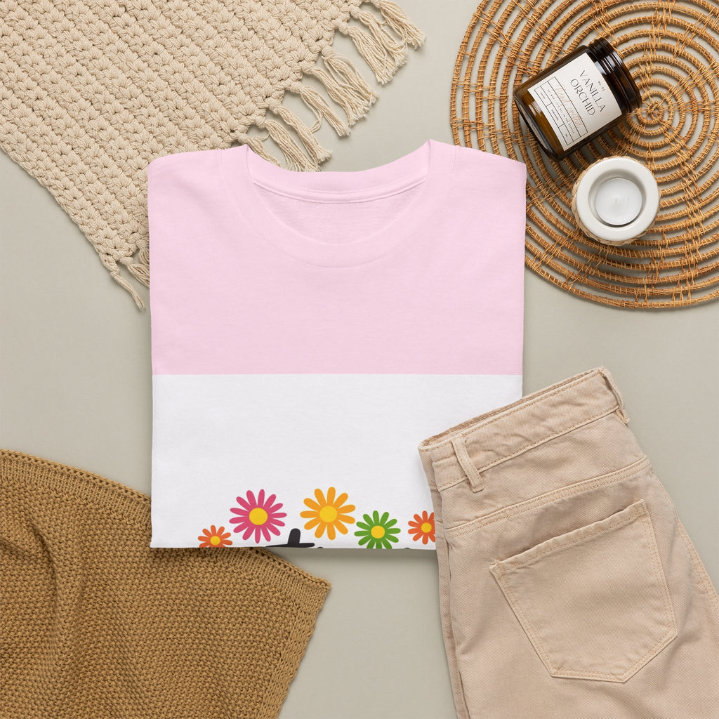 Optimist Floral Tee — Positive Vibes Women’s Graphic T-Shirt