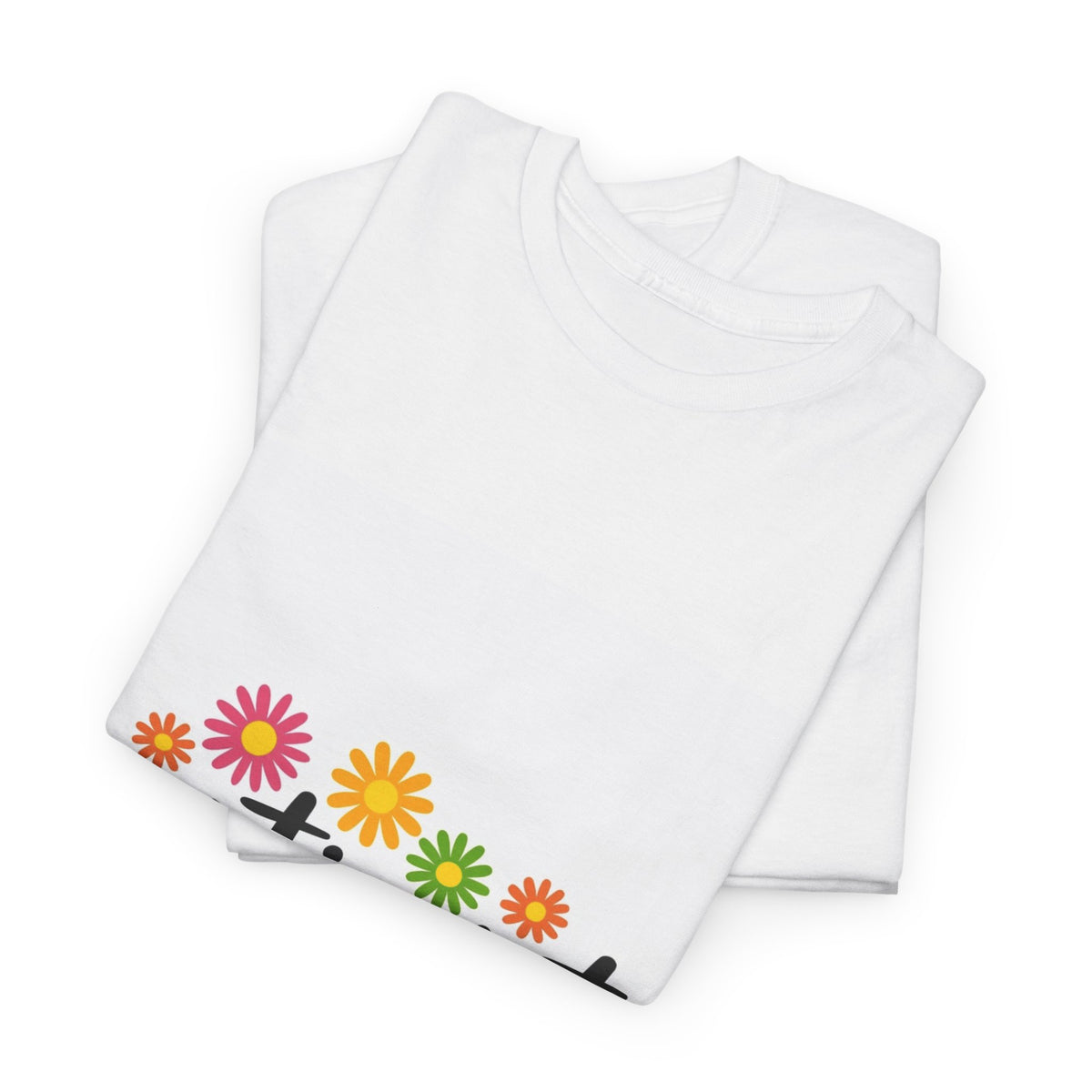 Optimist Floral Tee — Positive Vibes Women’s Graphic T-Shirt