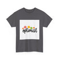 Optimist Floral Tee — Positive Vibes Women’s Graphic T-Shirt