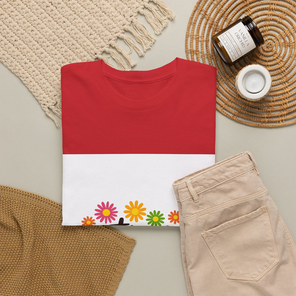 Optimist Floral Tee — Positive Vibes Women’s Graphic T-Shirt