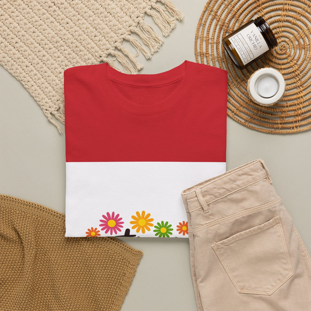 Optimist Floral Tee — Positive Vibes Women’s Graphic T-Shirt