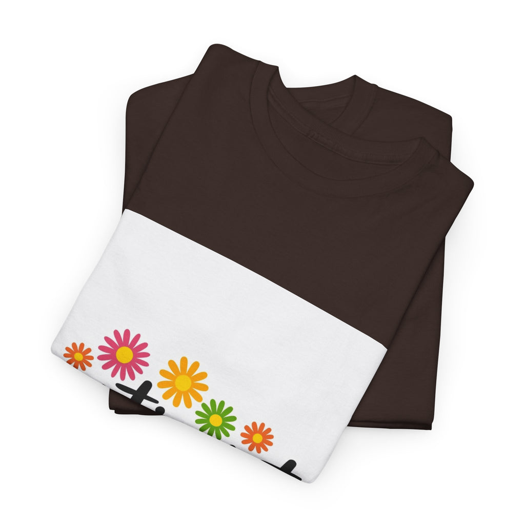 Optimist Floral Tee — Positive Vibes Women’s Graphic T-Shirt