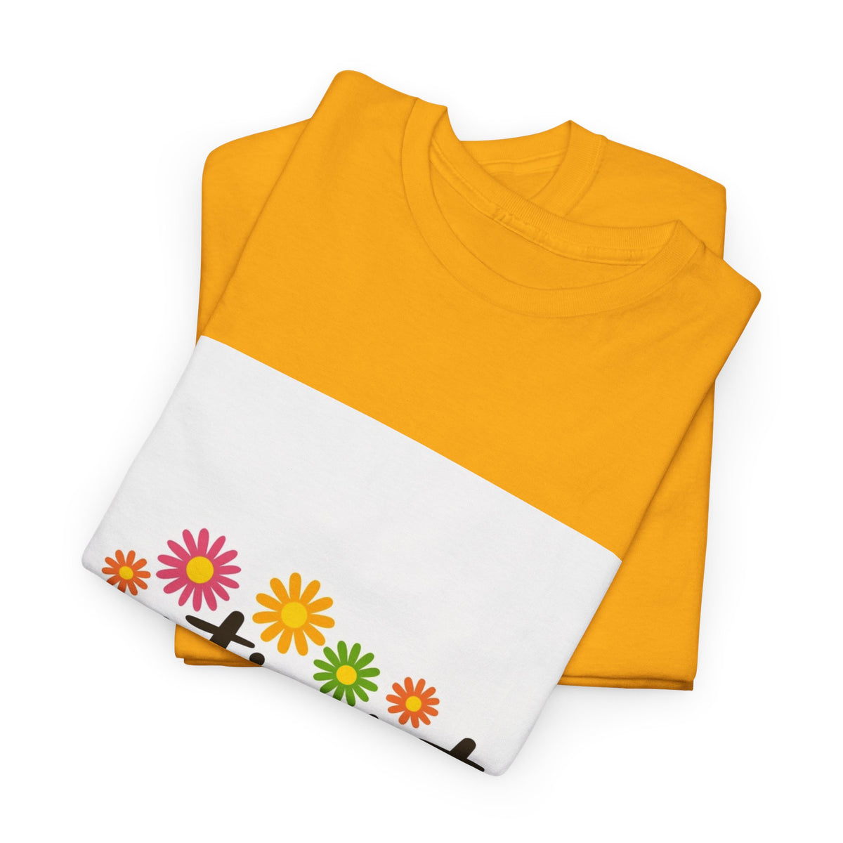 Optimist Floral Tee — Positive Vibes Women’s Graphic T-Shirt