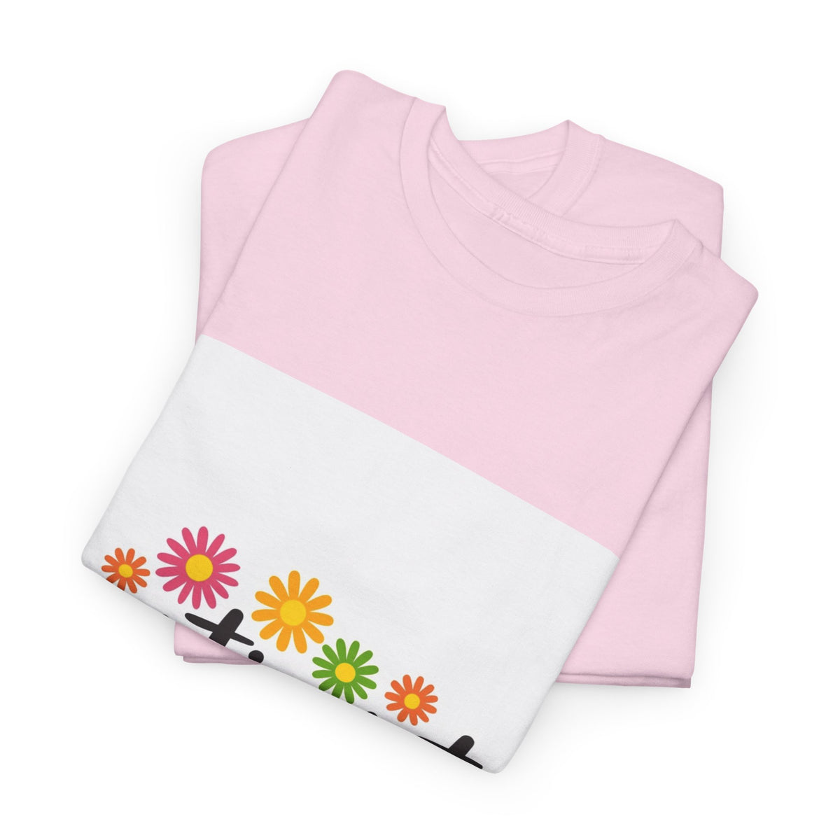 Optimist Floral Tee — Positive Vibes Women’s Graphic T-Shirt