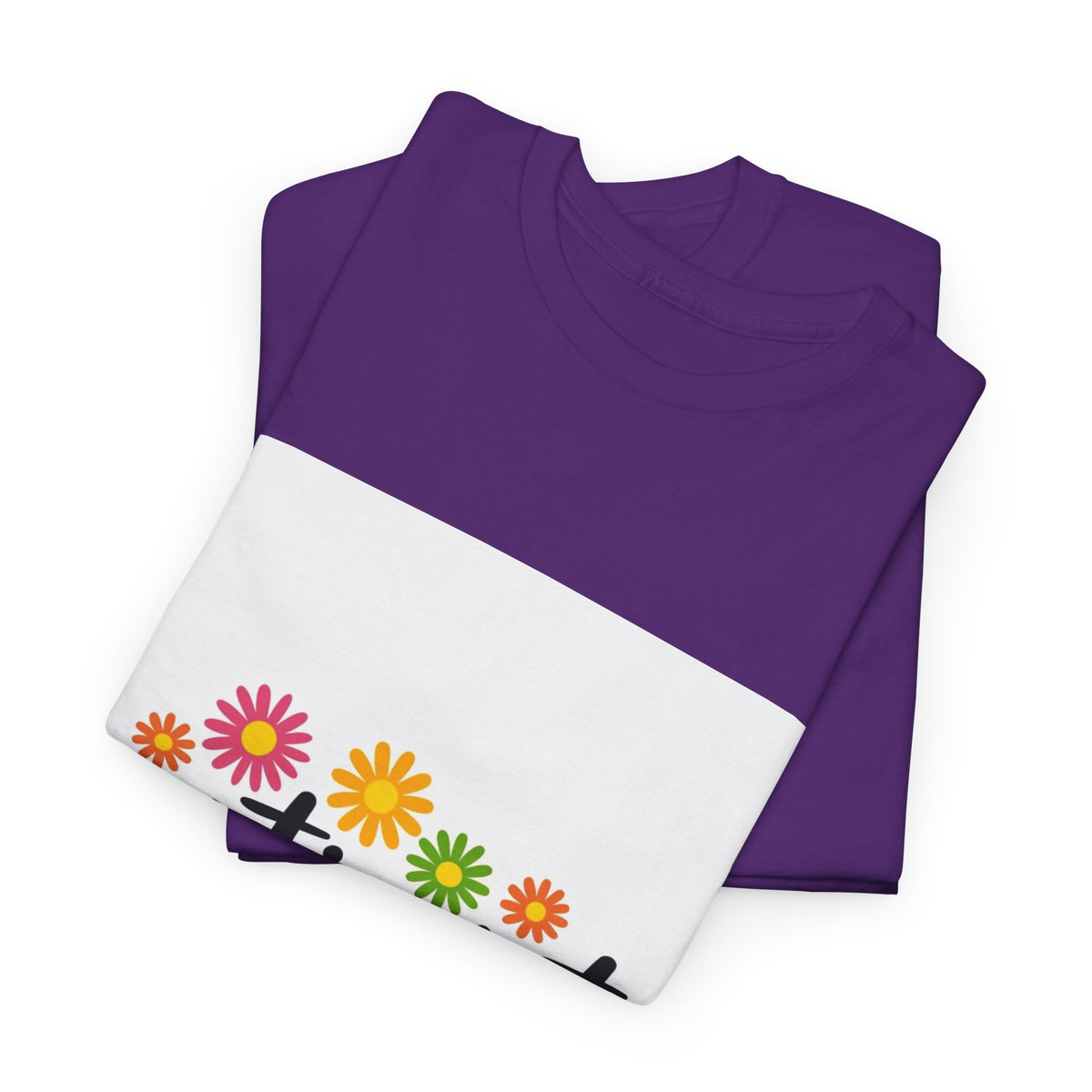 Optimist Floral Tee — Positive Vibes Women’s Graphic T-Shirt