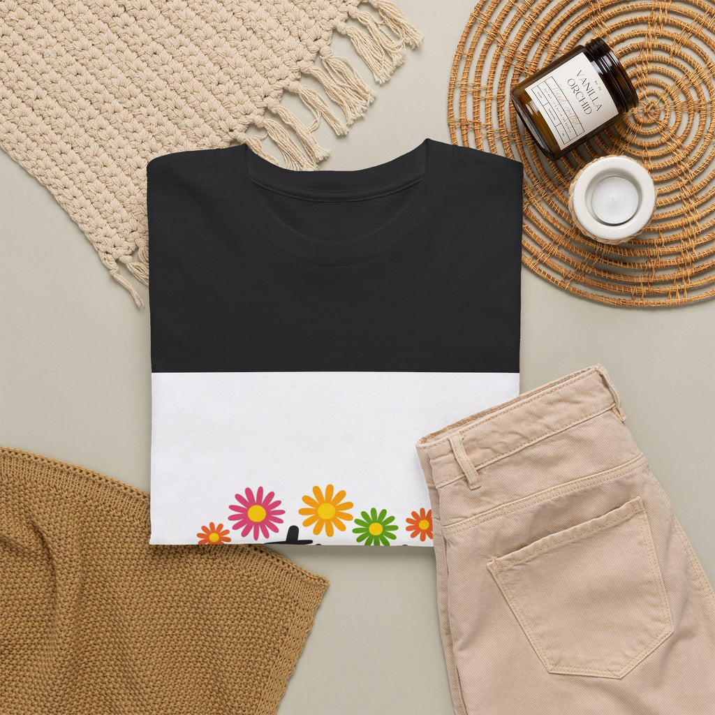 Optimist Floral Tee — Positive Vibes Women’s Graphic T-Shirt