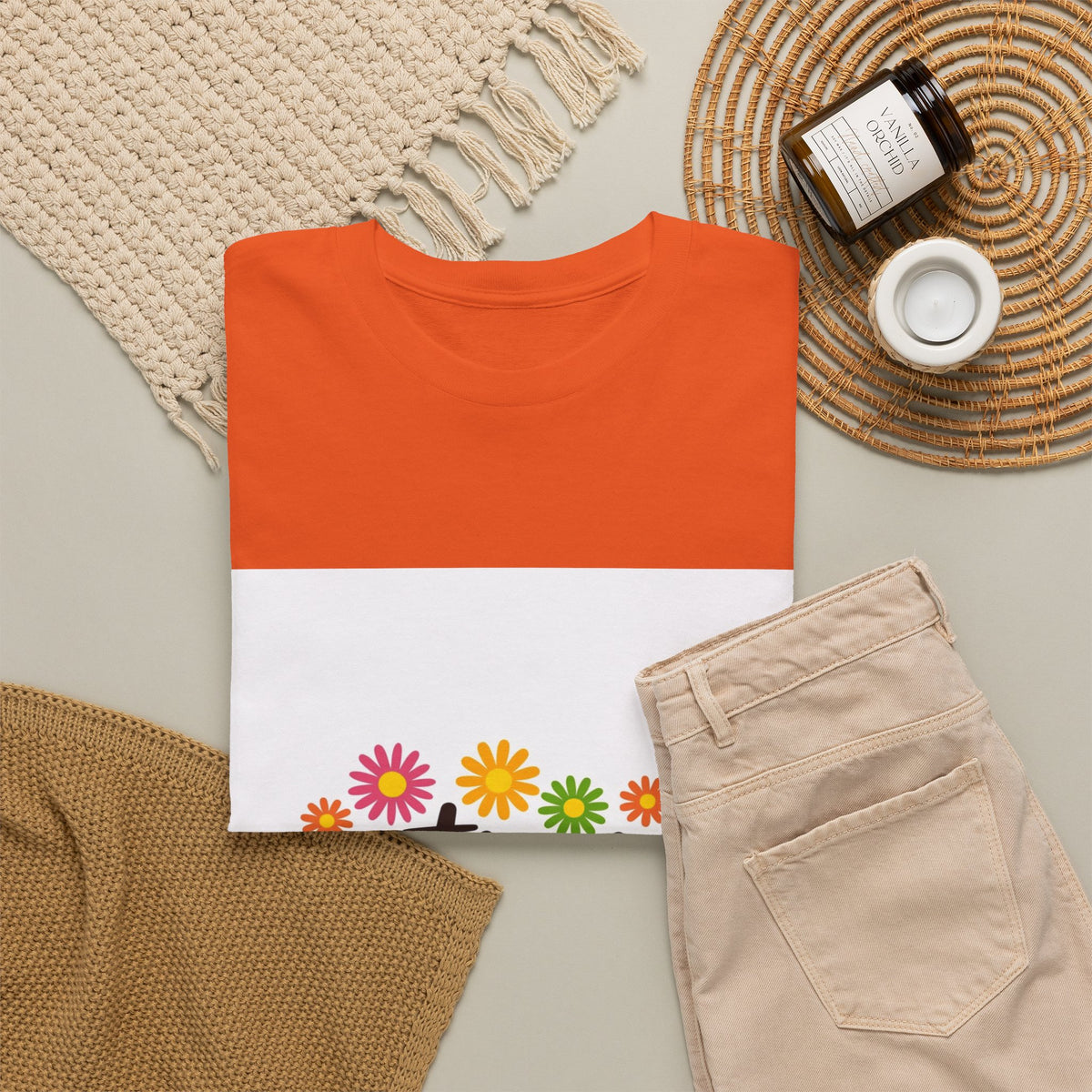 Optimist Floral Tee — Positive Vibes Women’s Graphic T-Shirt